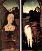 Diptych with the Allegory of True Love Hans Memling